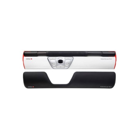 Contour RollerMouse Red Sort Sølv Central pegenhed